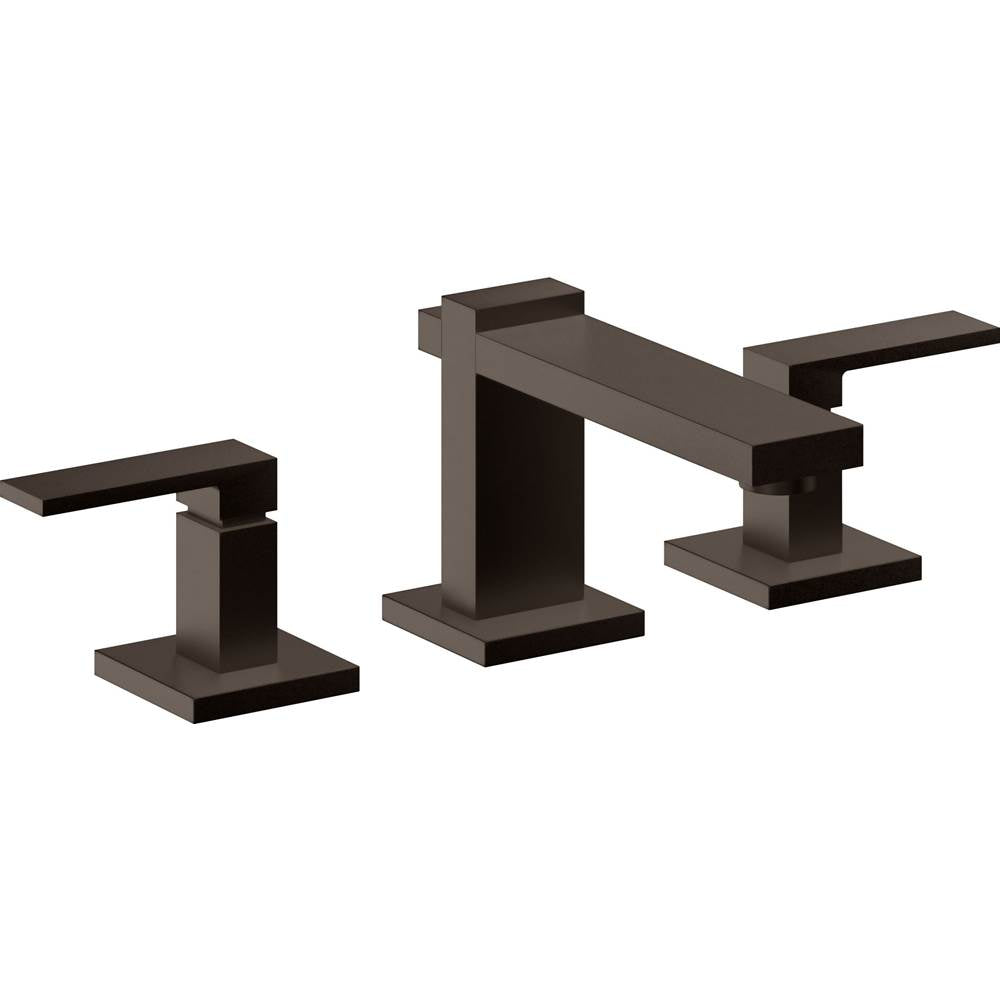 California Faucets - 8'' Widespread Lavatory Faucet with Completely Finished ZeroDrain - Bella Terra Bronze