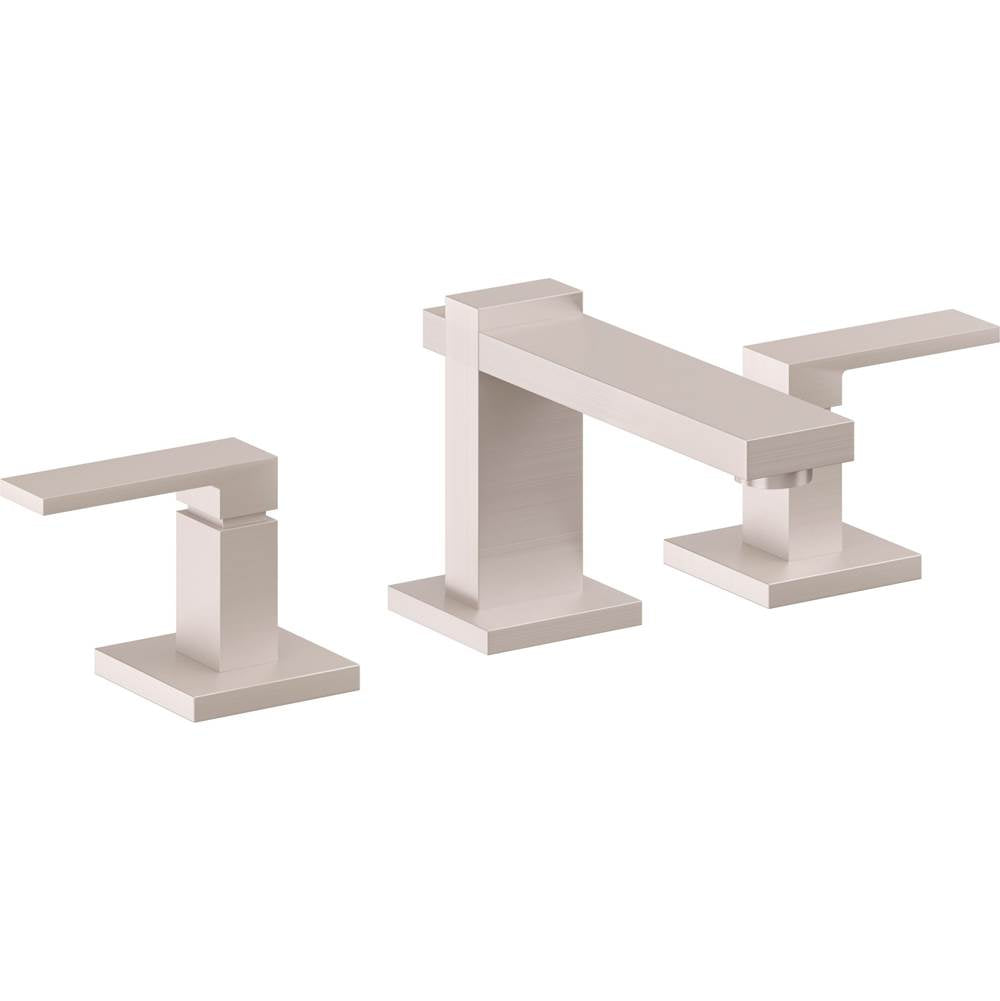 California Faucets - 8'' Widespread Lavatory Faucet - Satin Nickel