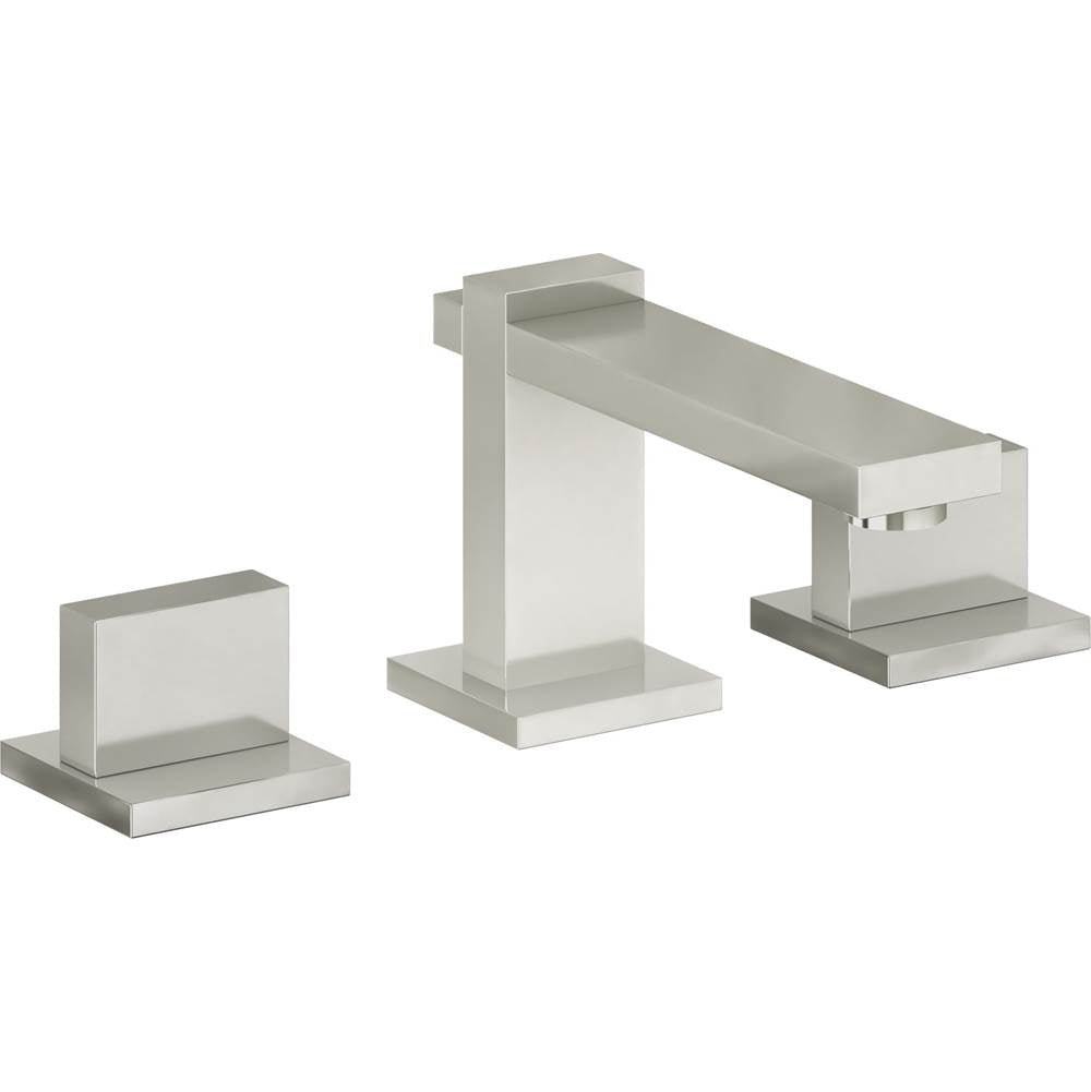 California Faucets - 8'' Widespread Lavatory Faucet with Completely Finished ZeroDrain - Polished Nickel Pvd