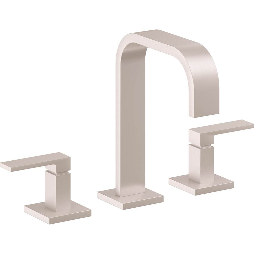 California Faucets - 8'' Widespread Lavatory Faucet - Satin Nickel