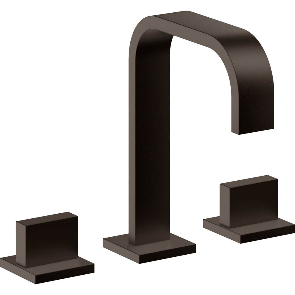 California Faucets - 8'' Widespread Lavatory Faucet with Completely Finished ZeroDrain - Bella Terra Bronze