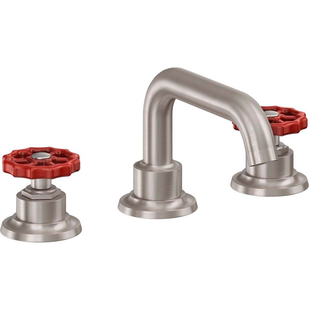 California Faucets - 8'' Widespread Lavatory Faucet - Gloss White