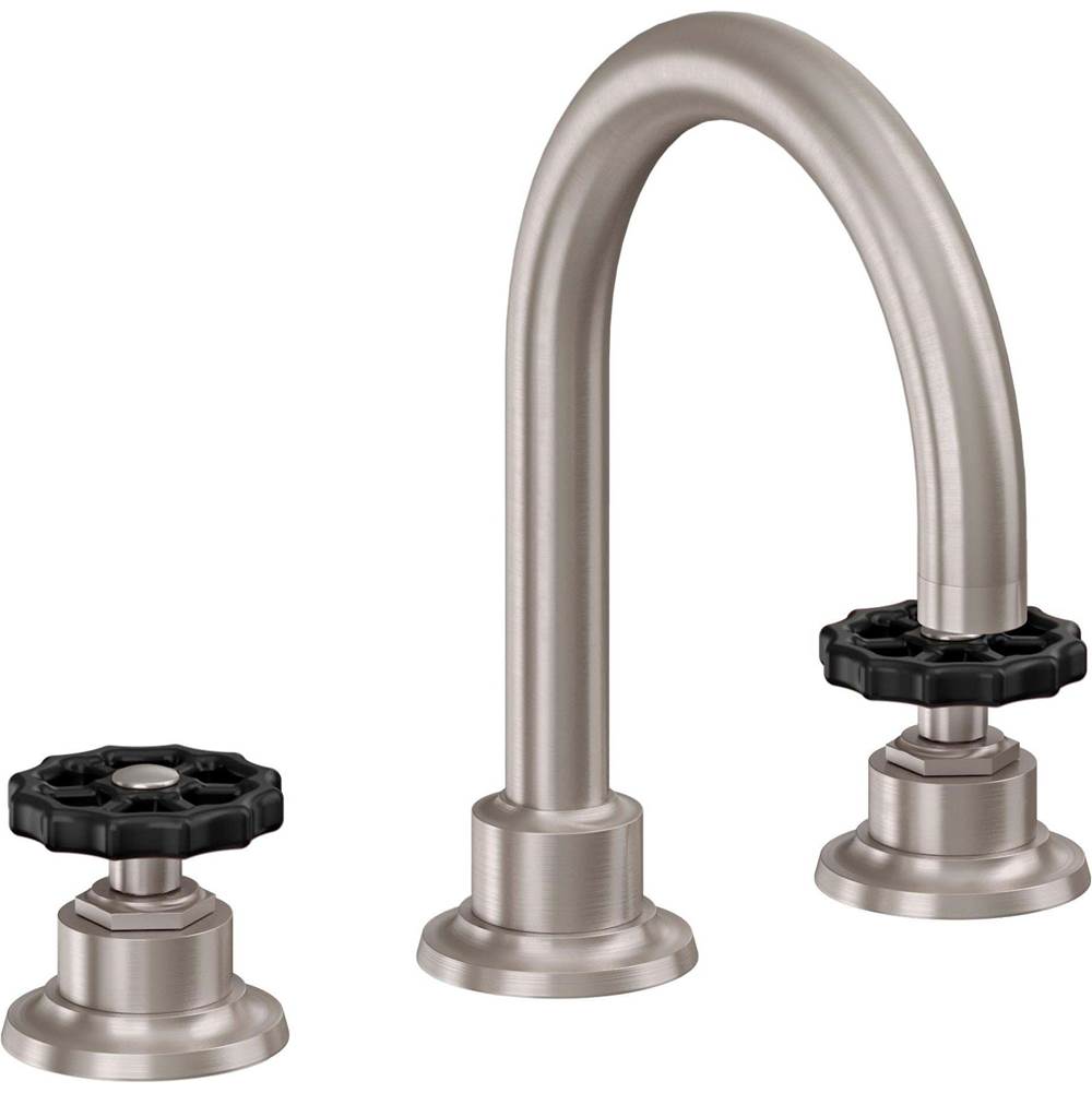 California Faucets - 8'' Widespread Lavatory Faucet - Gloss White