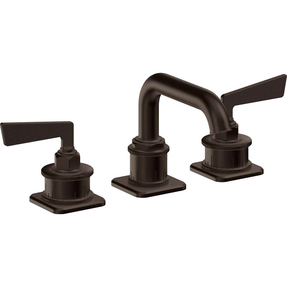 California Faucets - 8'' Widespread Lavatory Faucet with Completely Finished ZeroDrain - Bella Terra Bronze