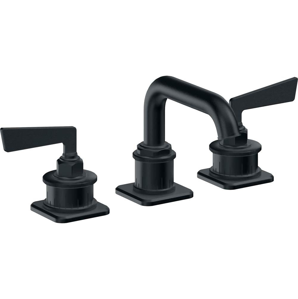 California Faucets - 8'' Widespread Lavatory Faucet - Carbon Pvd