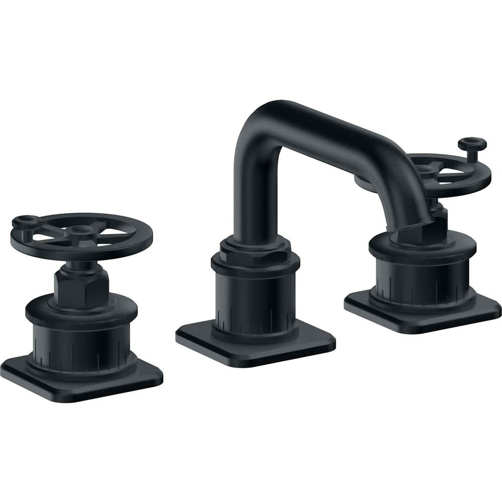 California Faucets - 8'' Widespread Lavatory Faucet - Carbon Pvd