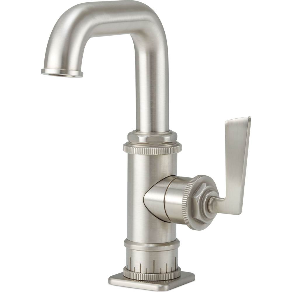 California Faucets - Single Hole Lavatory/Bar/Prep Faucet - Low Spout - Gloss White