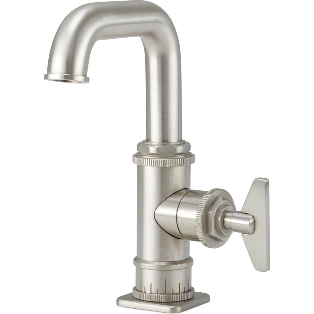 California Faucets - Single Hole Lavatory/Bar/Prep Faucet - Low Spout - Gloss White