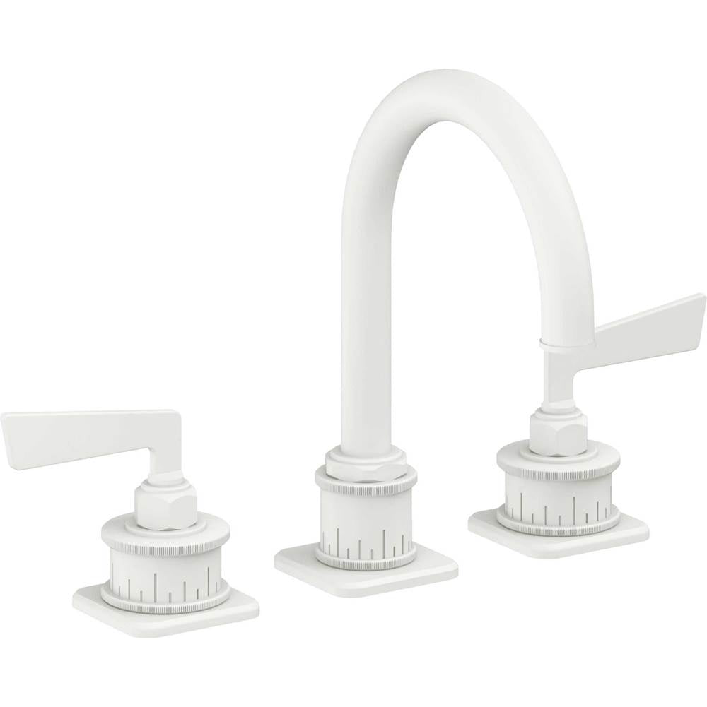 California Faucets - 8'' Widespread Lavatory Faucet - Matte White
