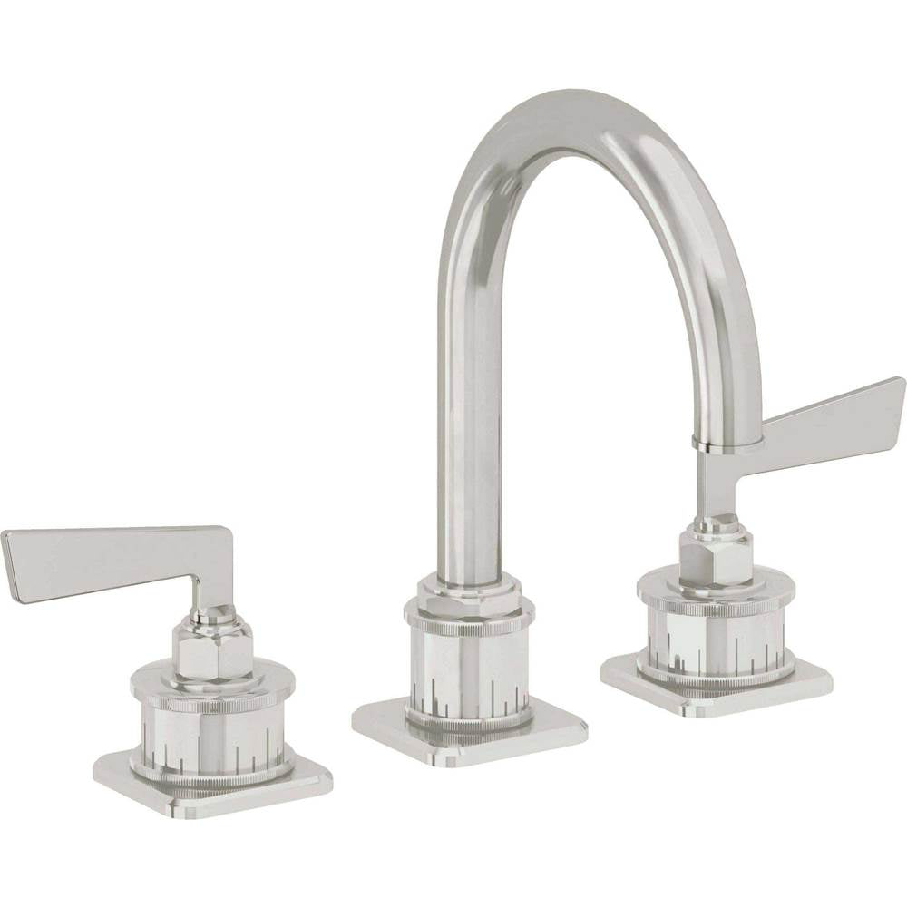 California Faucets - 8'' Widespread Lavatory Faucet with Completely Finished ZeroDrain - Polished Chrome