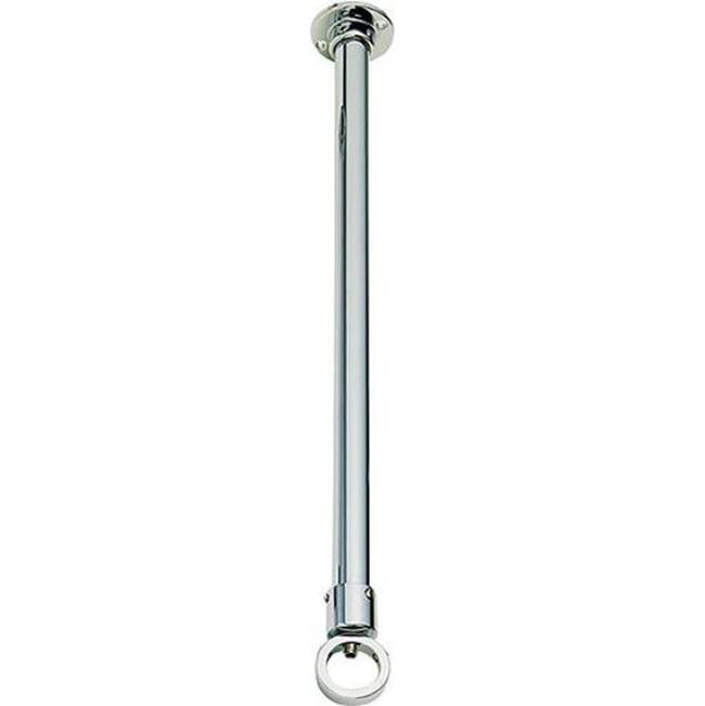 California Faucets - Ceiling Support For Wall Shower Arm - Gloss White