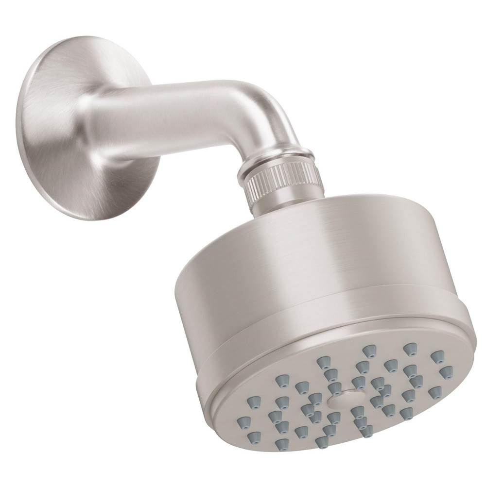 California Faucets - 8 Jet Showerhead Kit - Smooth - Gloss White