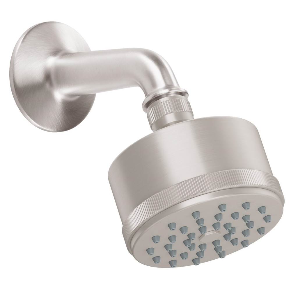 California Faucets - 8 Jet Showerhead Kit - Coined - Gloss White