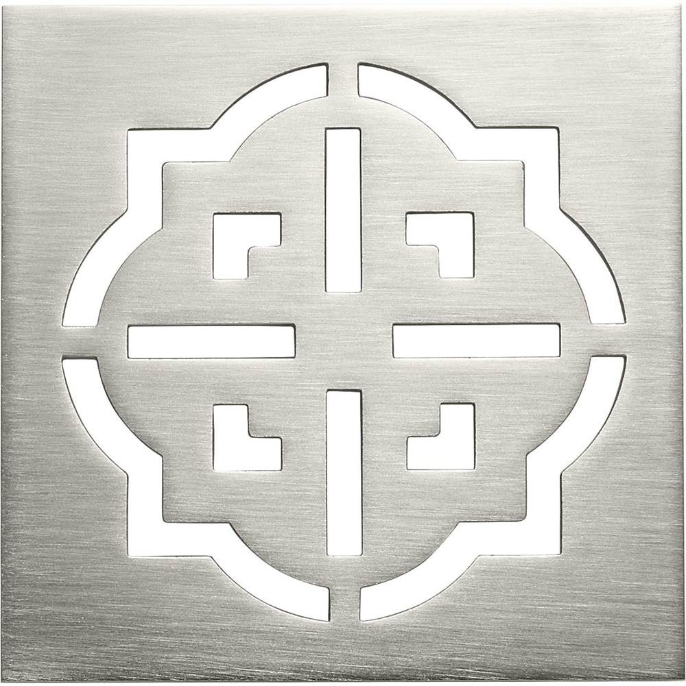California Faucets - Strathmore StyleDrain Trim Grid Only - Gloss White