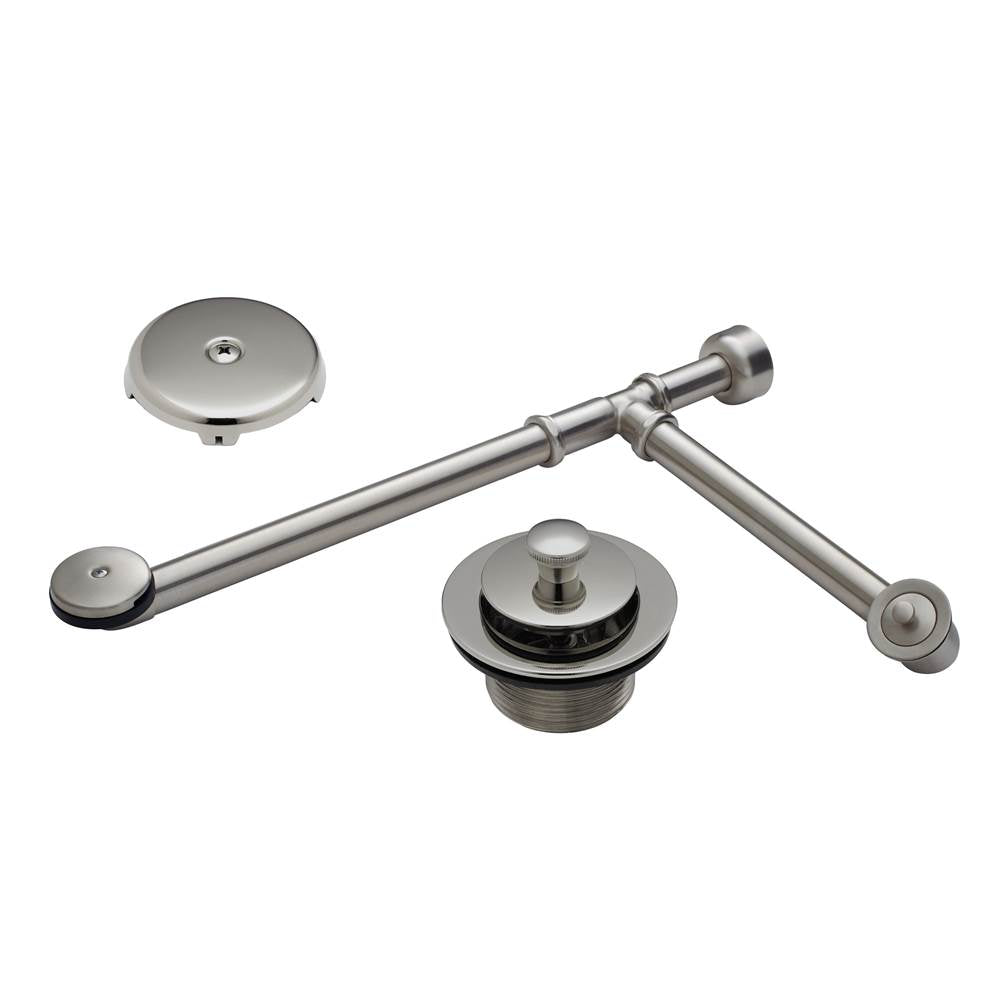 California Faucets - Waste and Overflow Completely Finished with Lift and Turn Drain - Gloss White