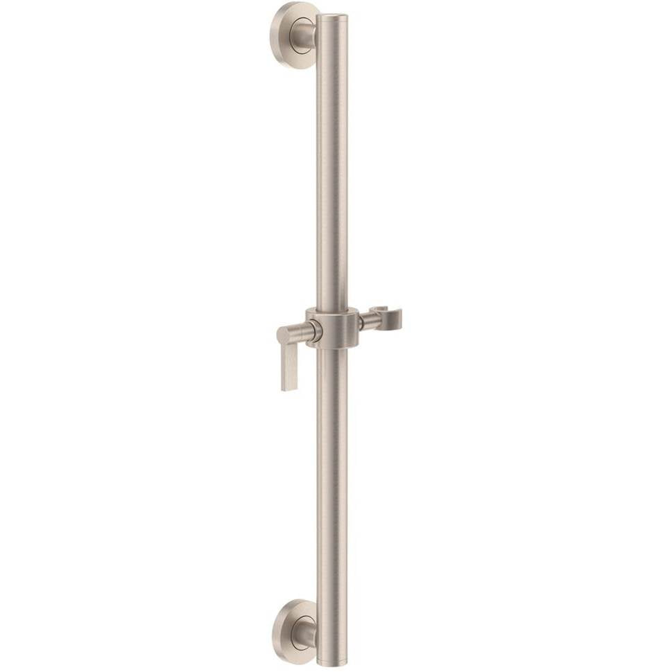 California Faucets - 30'' Grab Bar with Slide - Gloss White