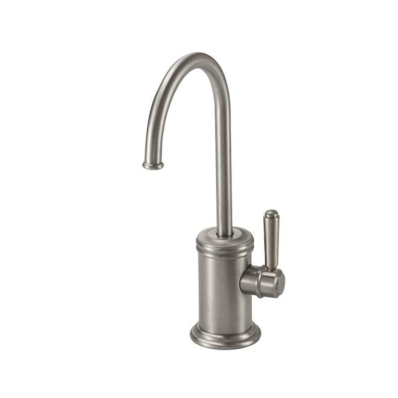 California Faucets - Single Handle Combo Hot & Cold Water Dispenser - Gloss White