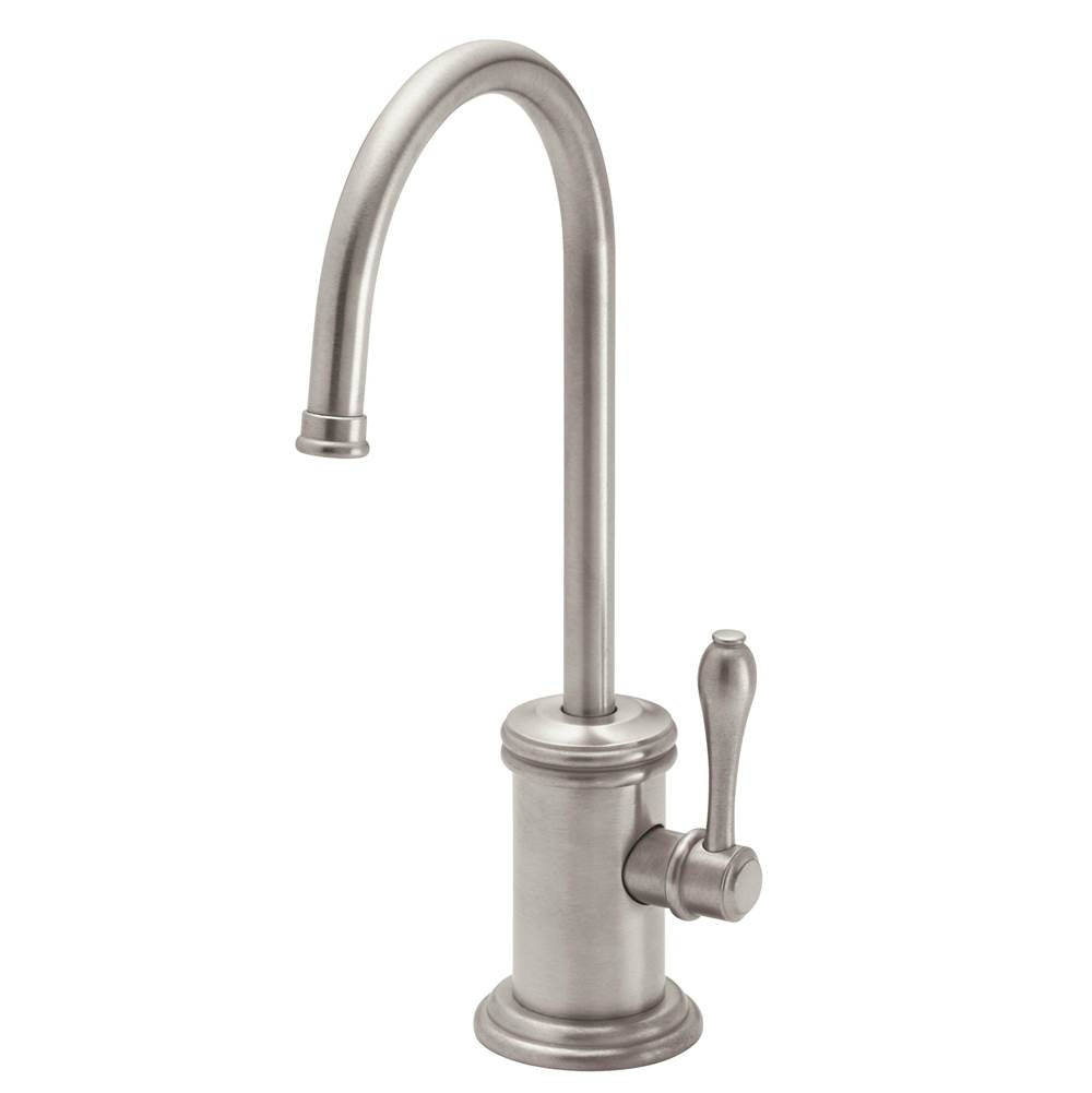 California Faucets - Single Handle Combo Hot & Cold Water Dispenser - Gloss White