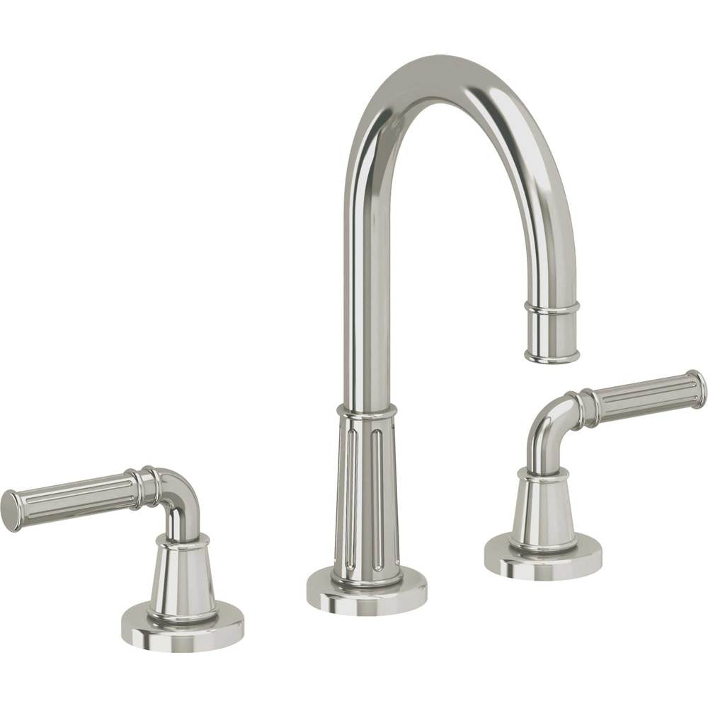 California Faucets - 8'' Widespread Lavatory Faucet - Polished Nickel Pvd