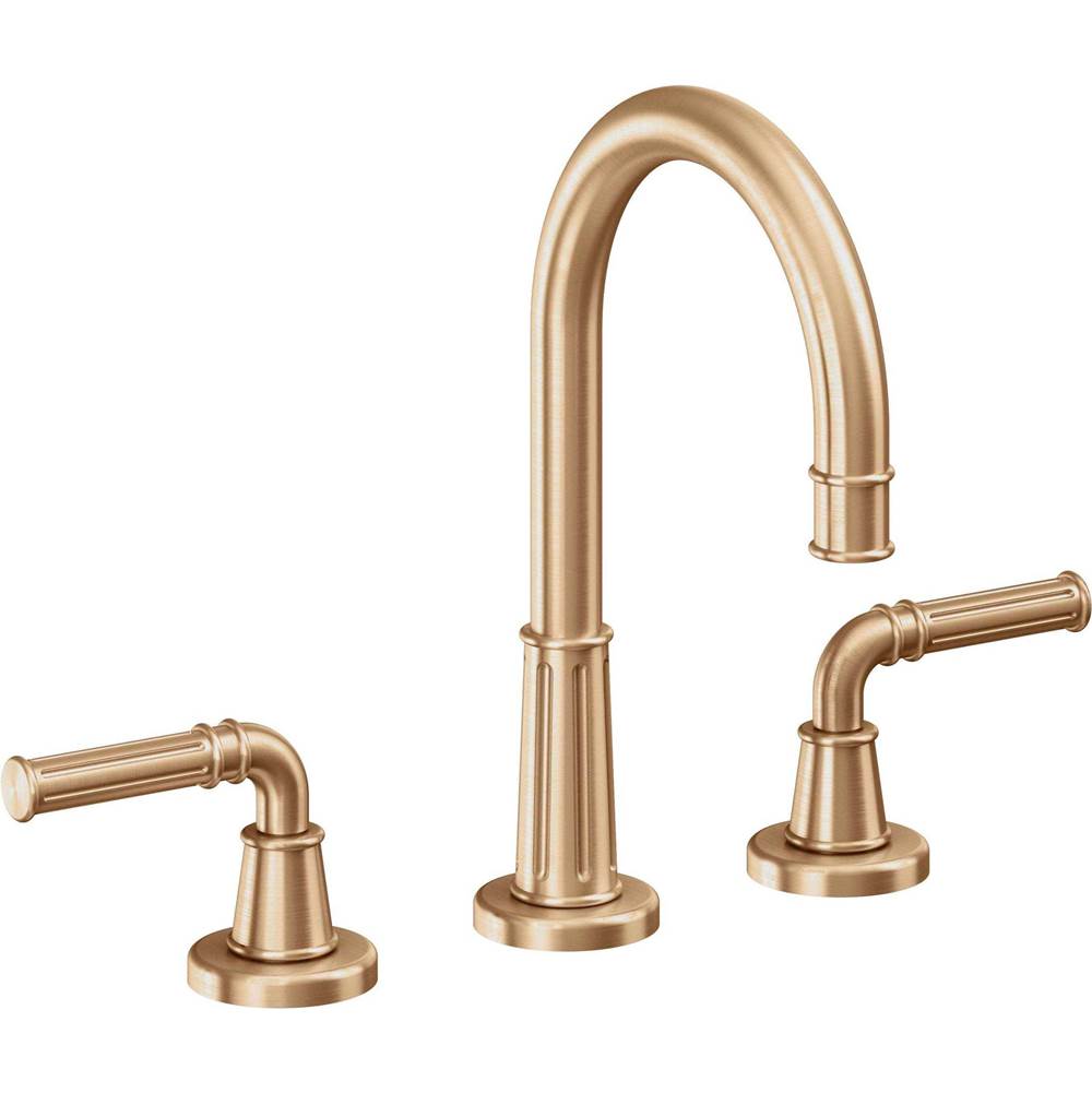 California Faucets - 8'' Widespread Lavatory Faucet - Satin Bronze Pvd