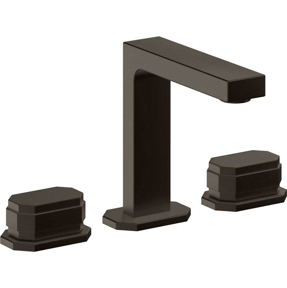 California Faucets - 8'' Widespread Lavatory Faucet with ZeroDrain - Bella Terra Bronze