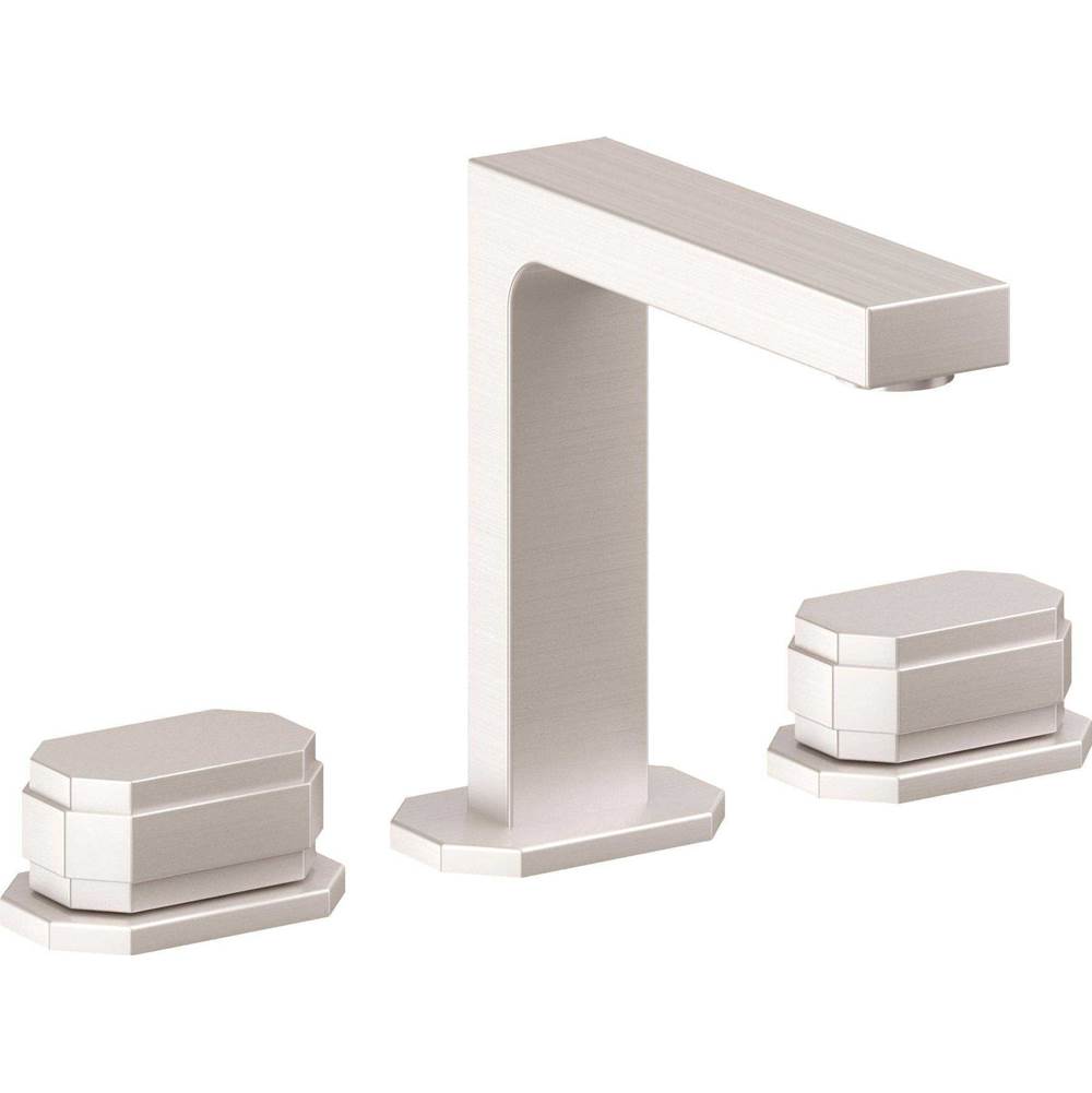 California Faucets - 8'' Widespread Lavatory Faucet - Satin Nickel