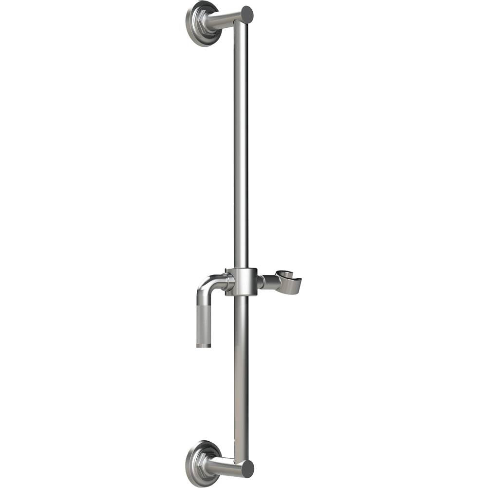 California Faucets - Wall Mounted Slide Bar - Gloss White