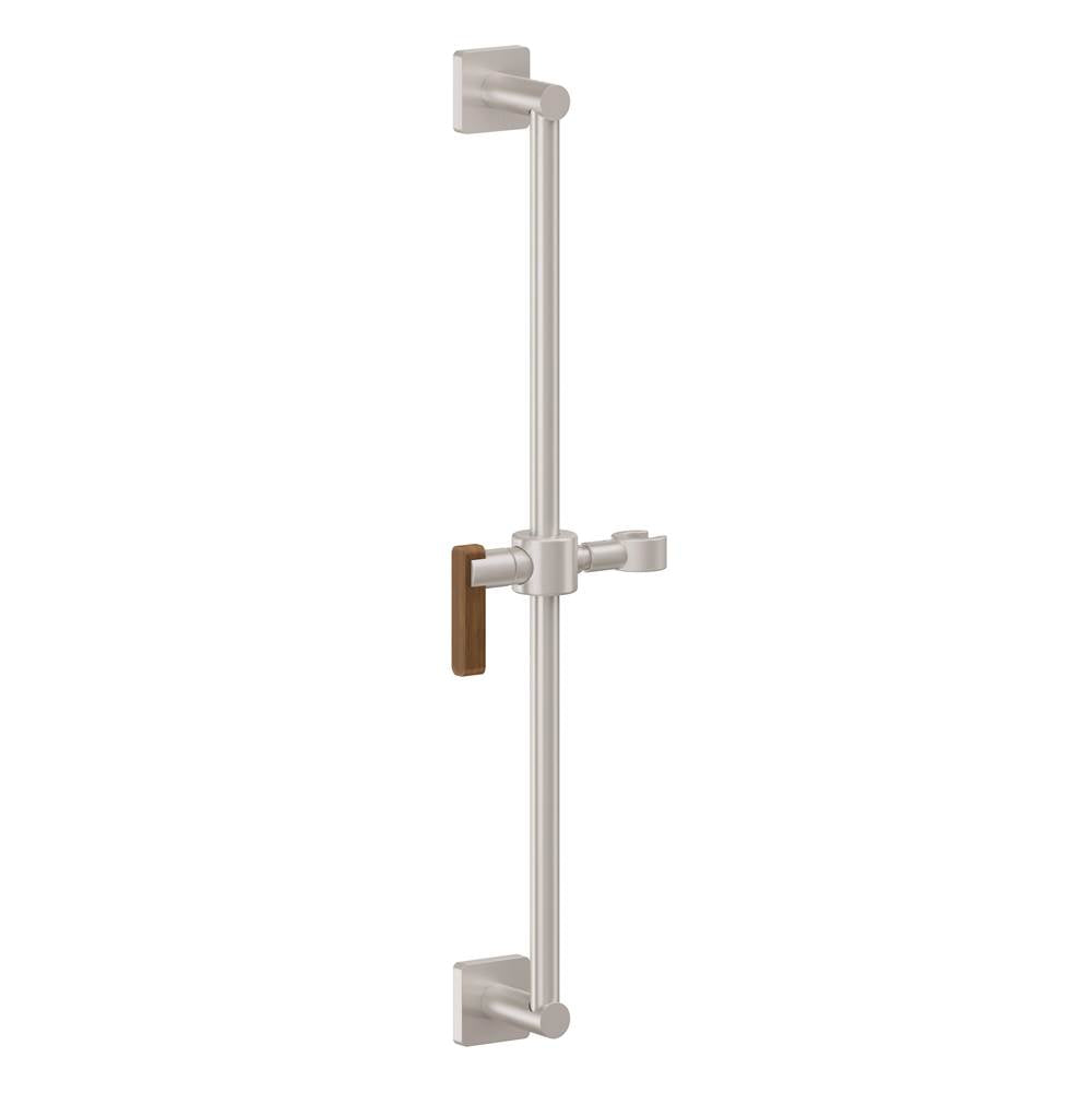 California Faucets - Wall Mounted Slide Bar - Gloss White