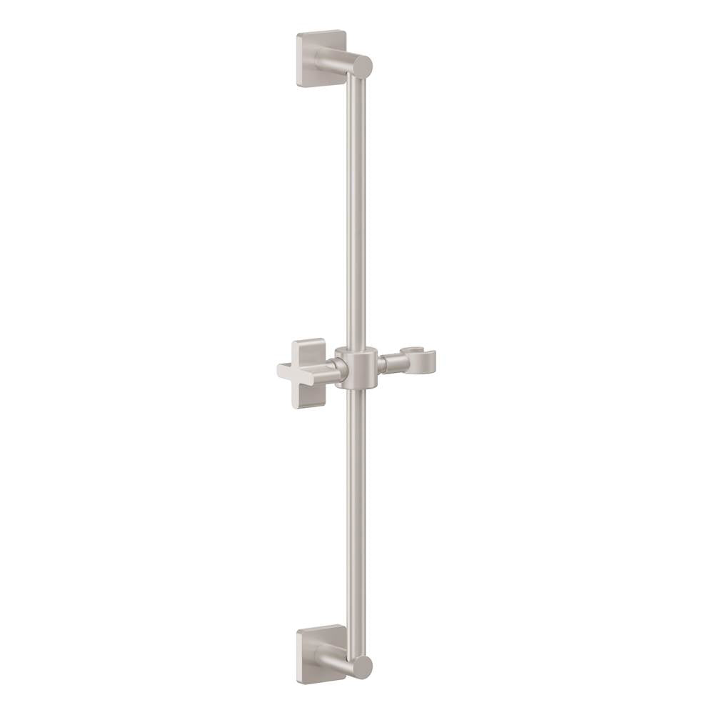 California Faucets - Wall Mounted Slide Bar - Gloss White