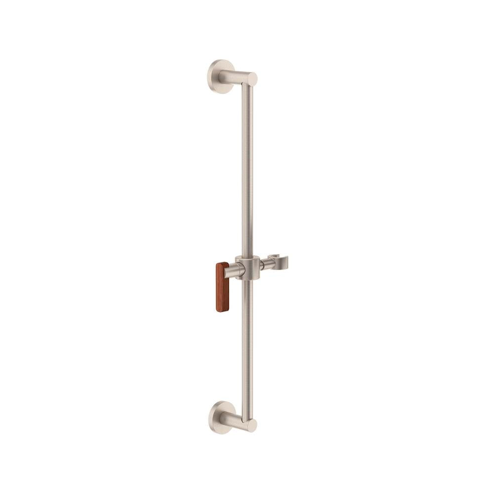 California Faucets - Wall Mounted Slide Bar - Gloss White
