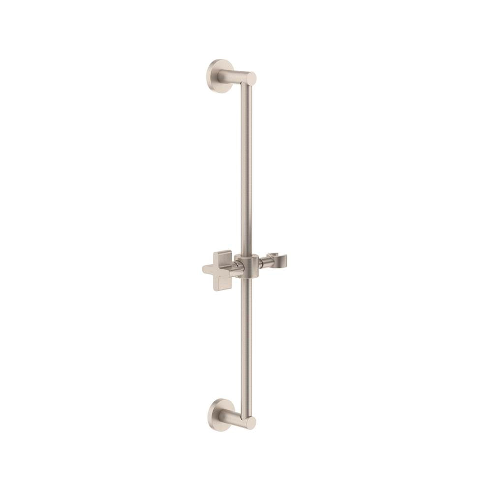 California Faucets - Wall Mounted Slide Bar - Gloss White