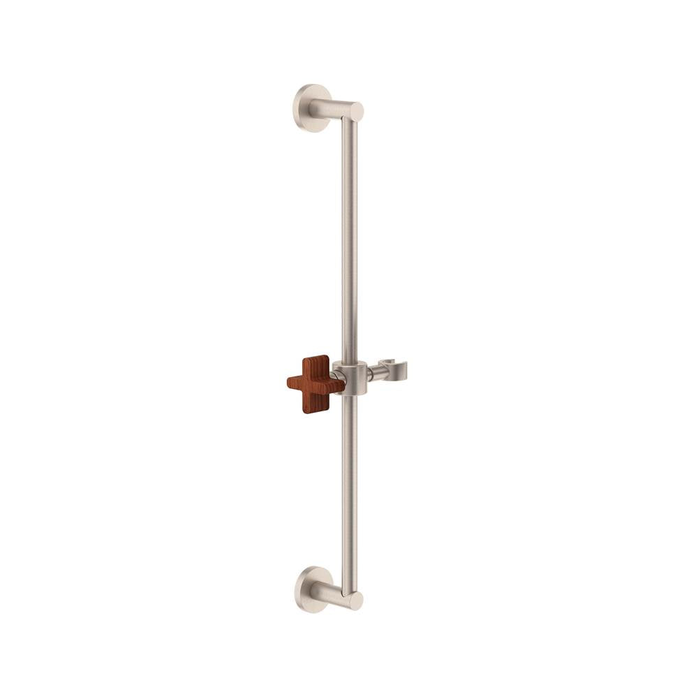 California Faucets - Wall Mounted Slide Bar - Gloss White