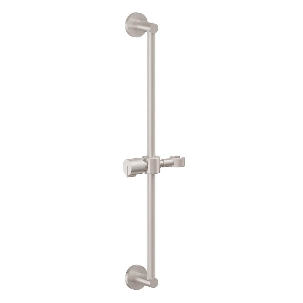 California Faucets - Wall Mounted Slide Bar - Gloss White