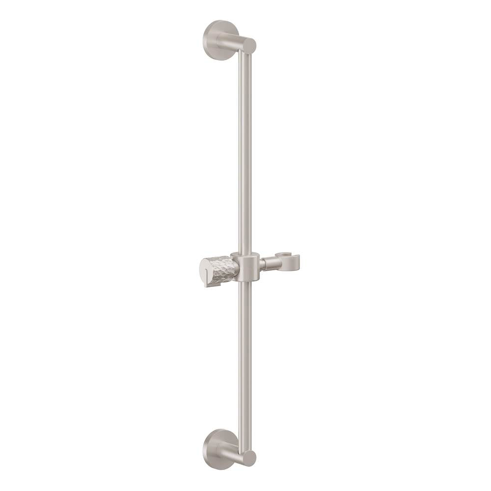 California Faucets - Wall Mounted Slide Bar - Gloss White