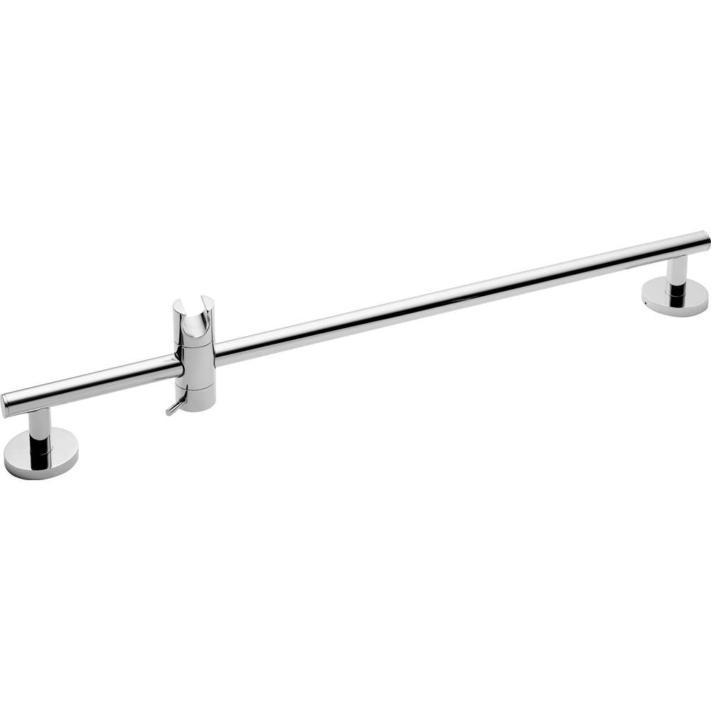California Faucets - Wall Mounted Slide Bar - Gloss White