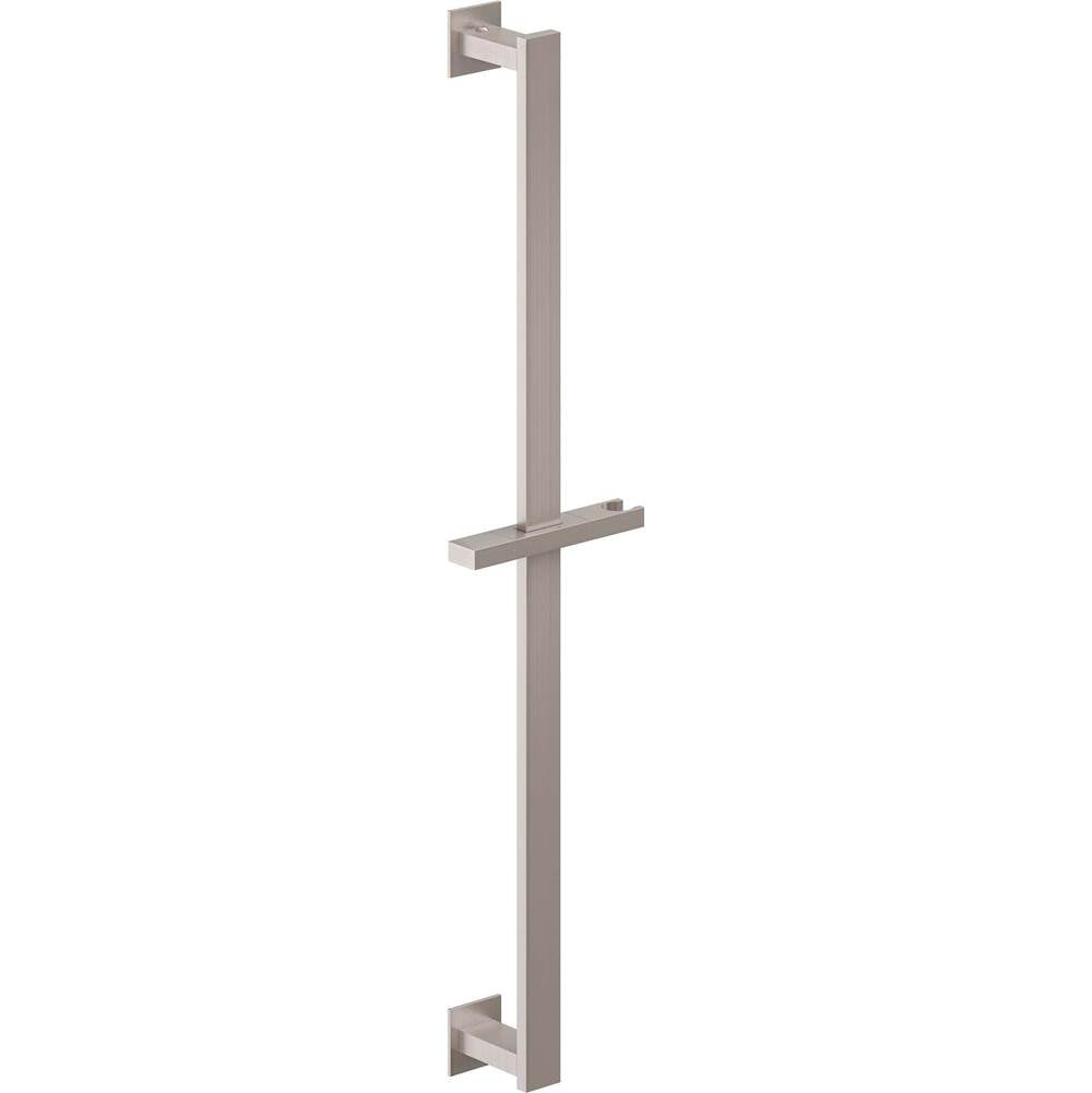 California Faucets - Wall Mounted Slide Bar - Satin Nickel