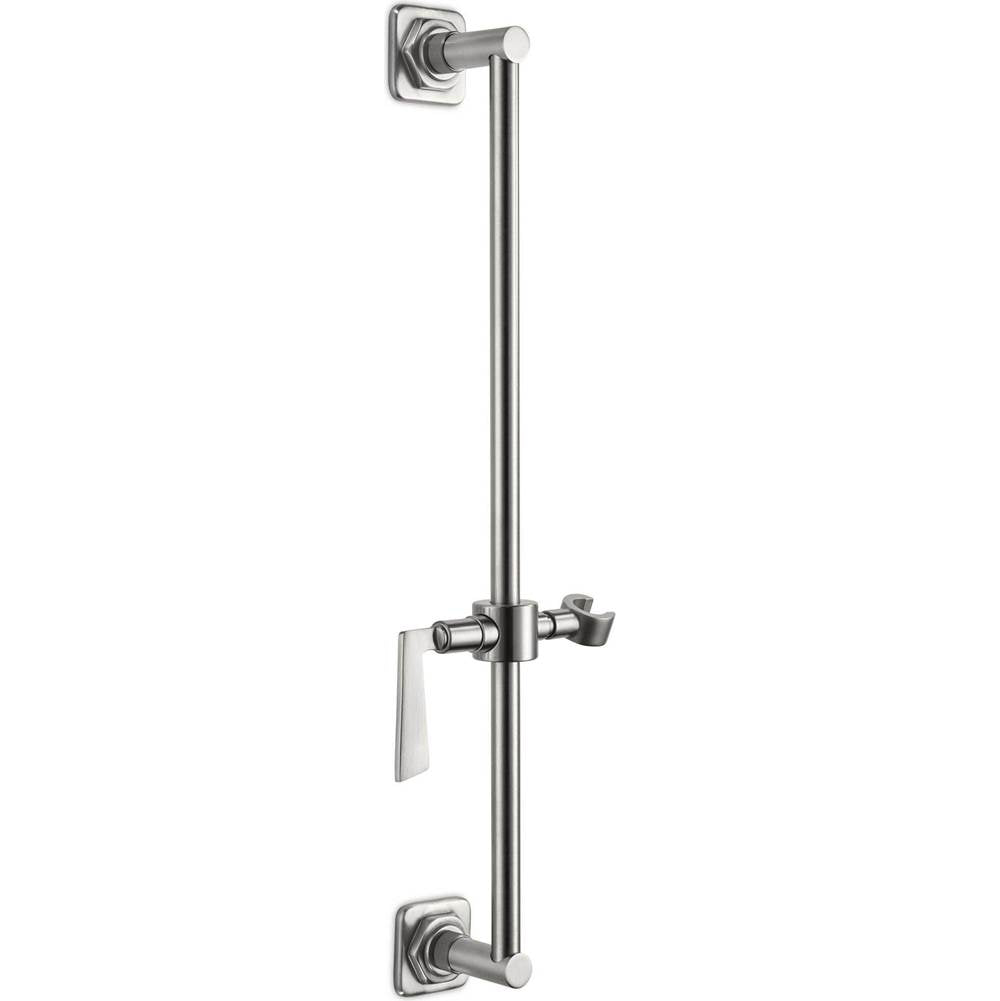 California Faucets - Wall Mounted Slide Bar - Gloss White