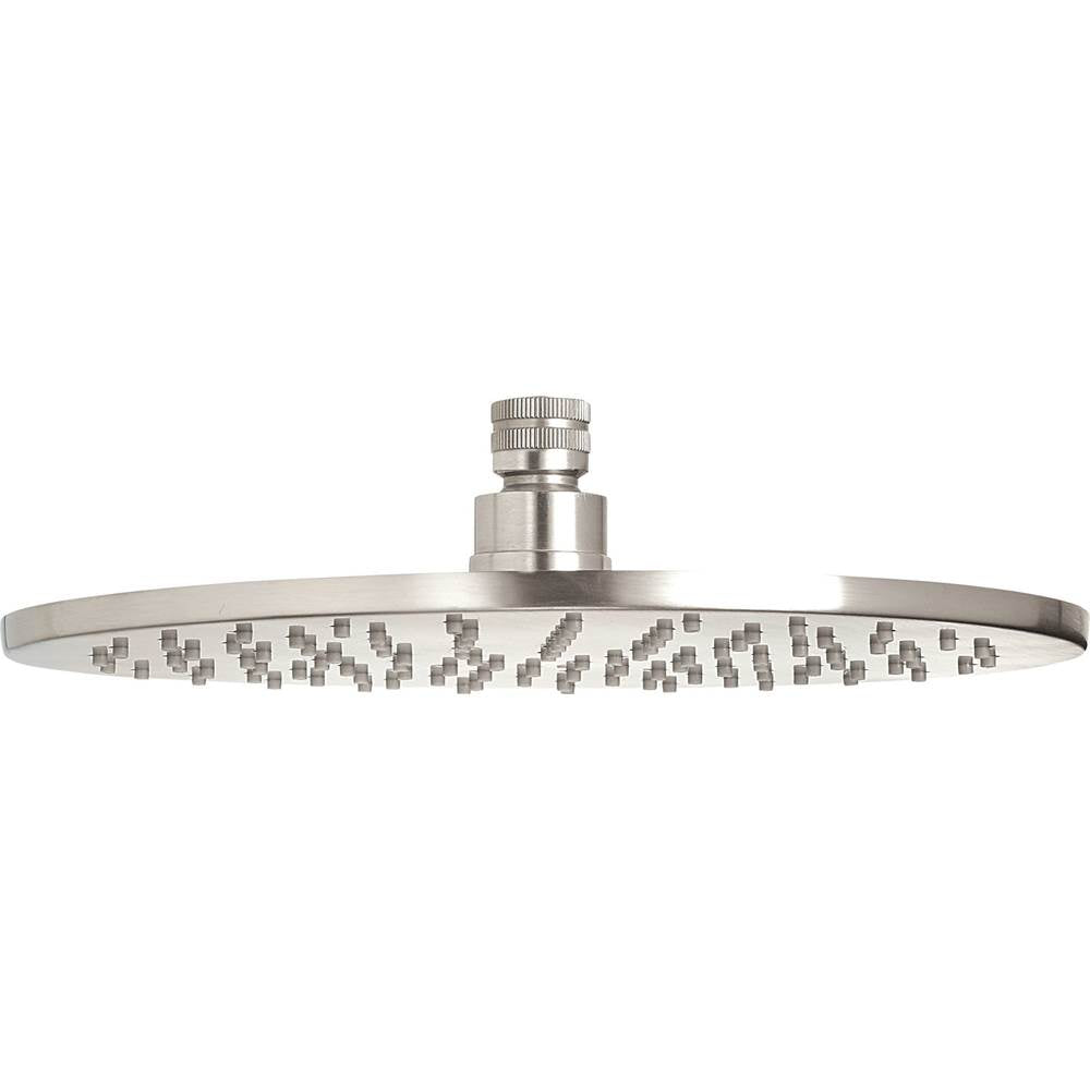 California Faucets - 10'' Diameter Ultra-Thin Round Showerhead - Gloss White