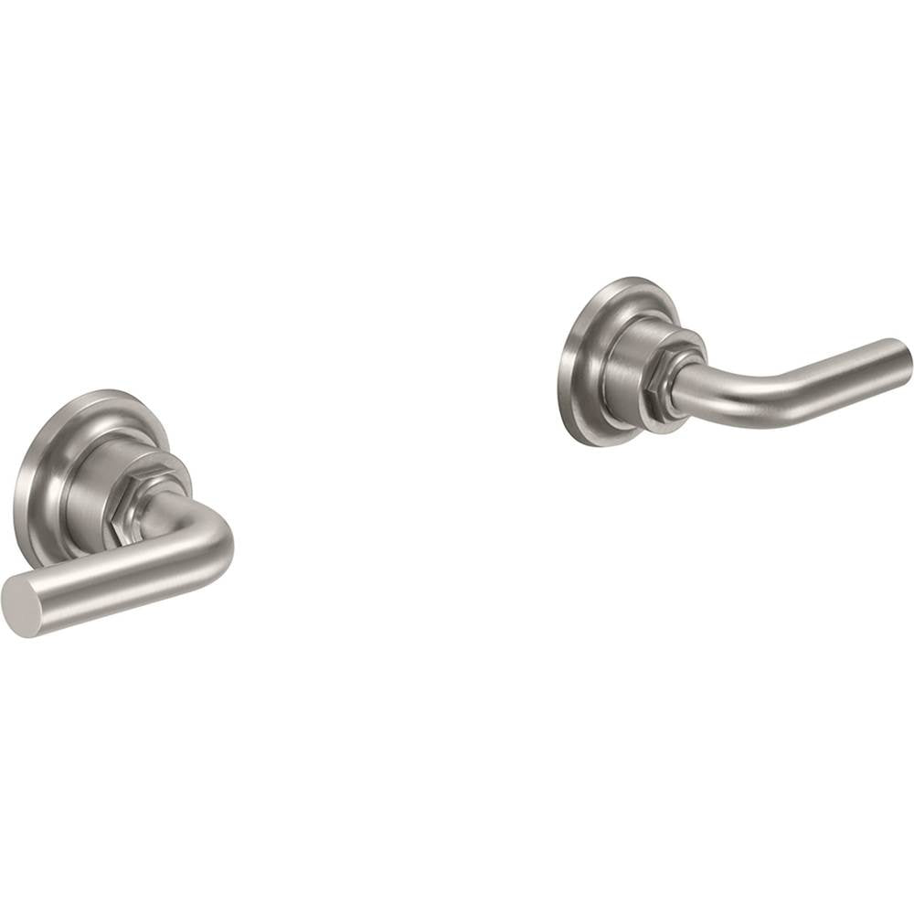 California Faucets - 2 Handle Tub or Shower Trim Only - Gloss White