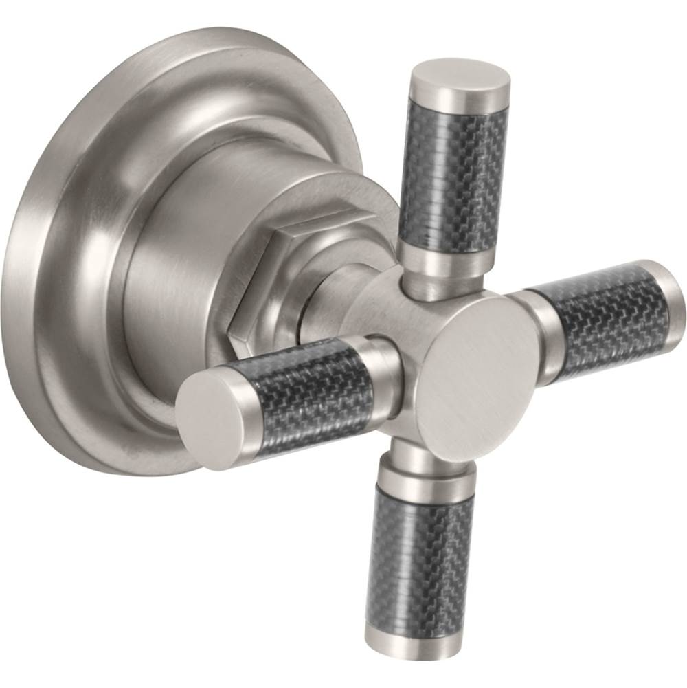 California Faucets - Wall or Deck Handle Trim Only - Gloss White