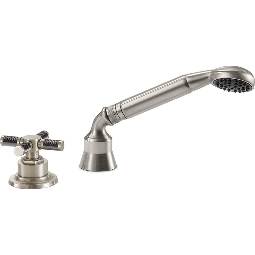 California Faucets - Complete Handshower & Diverter for Roman Tub - Gloss White