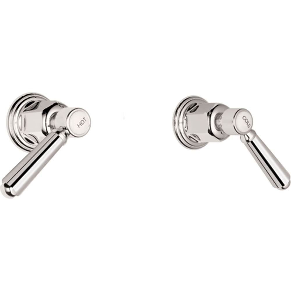 California Faucets - 2 Handle Tub or Shower Trim Only - Gloss White