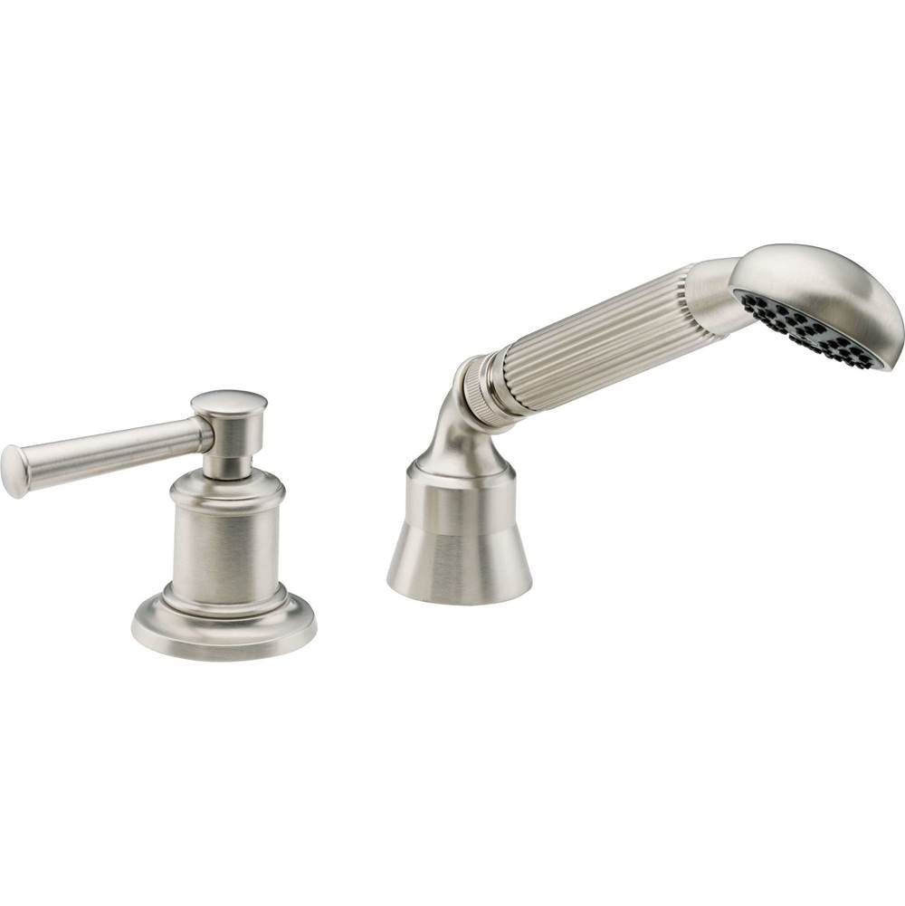 California Faucets - Complete Handshower & Diverter for Roman Tub - Gloss White