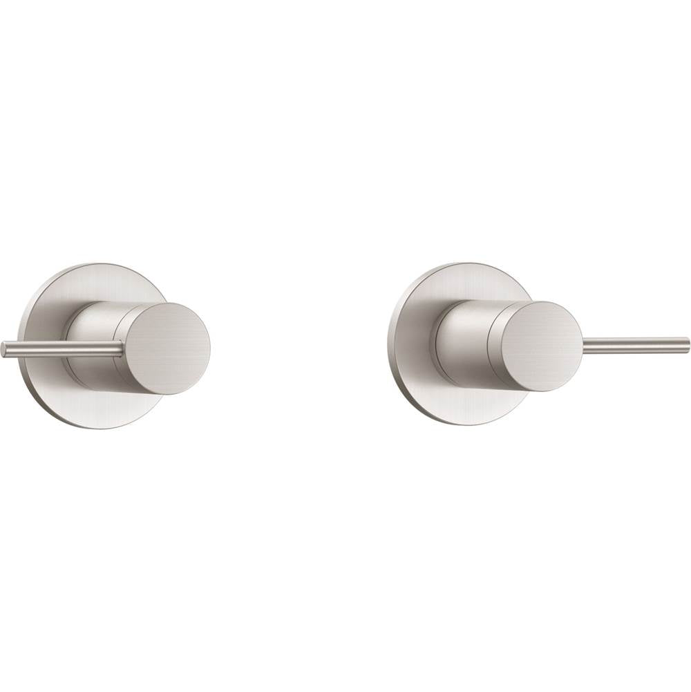 California Faucets - 2 Handle Tub or Shower Trim Only - Gloss White