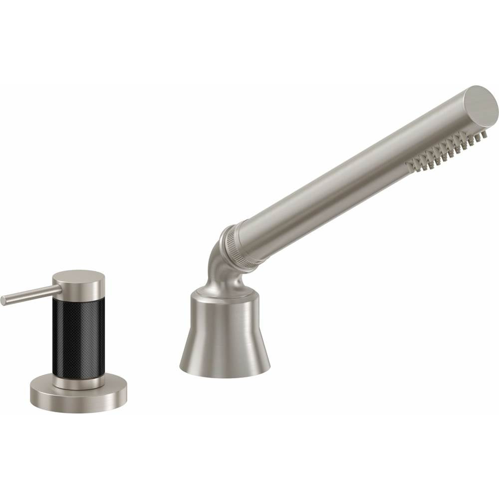 California Faucets - Complete Handshower & Diverter for Roman Tub - Gloss White