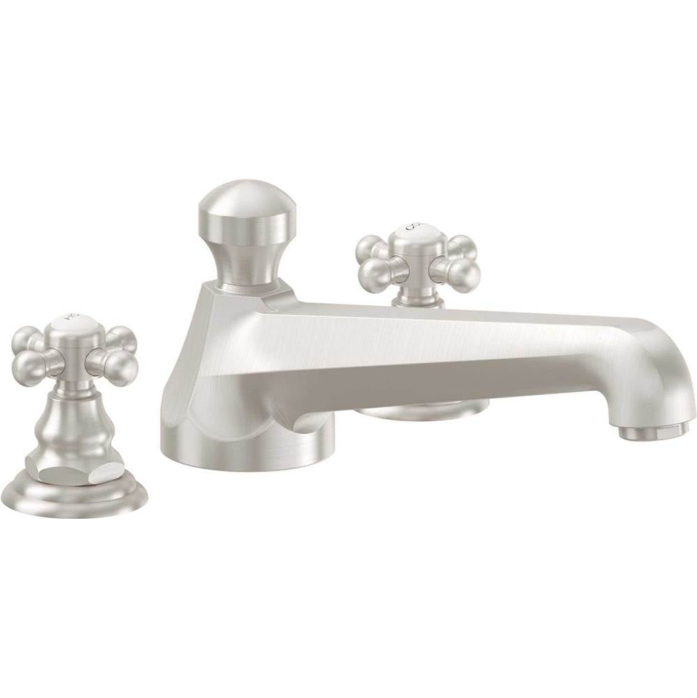 California Faucets - Complete Roman Tub Set - Gloss White