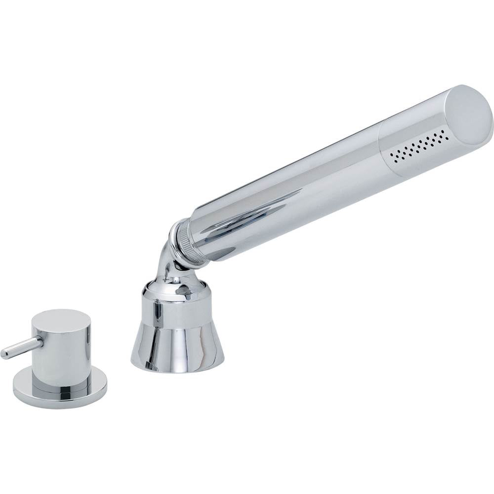 California Faucets - Complete Handshower & Diverter for Roman Tub - Gloss White