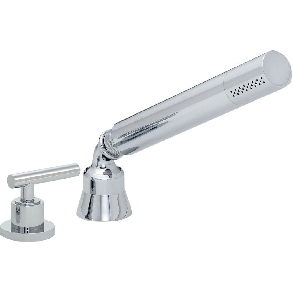 California Faucets - Complete Handshower & Diverter for Roman Tub - Gloss White