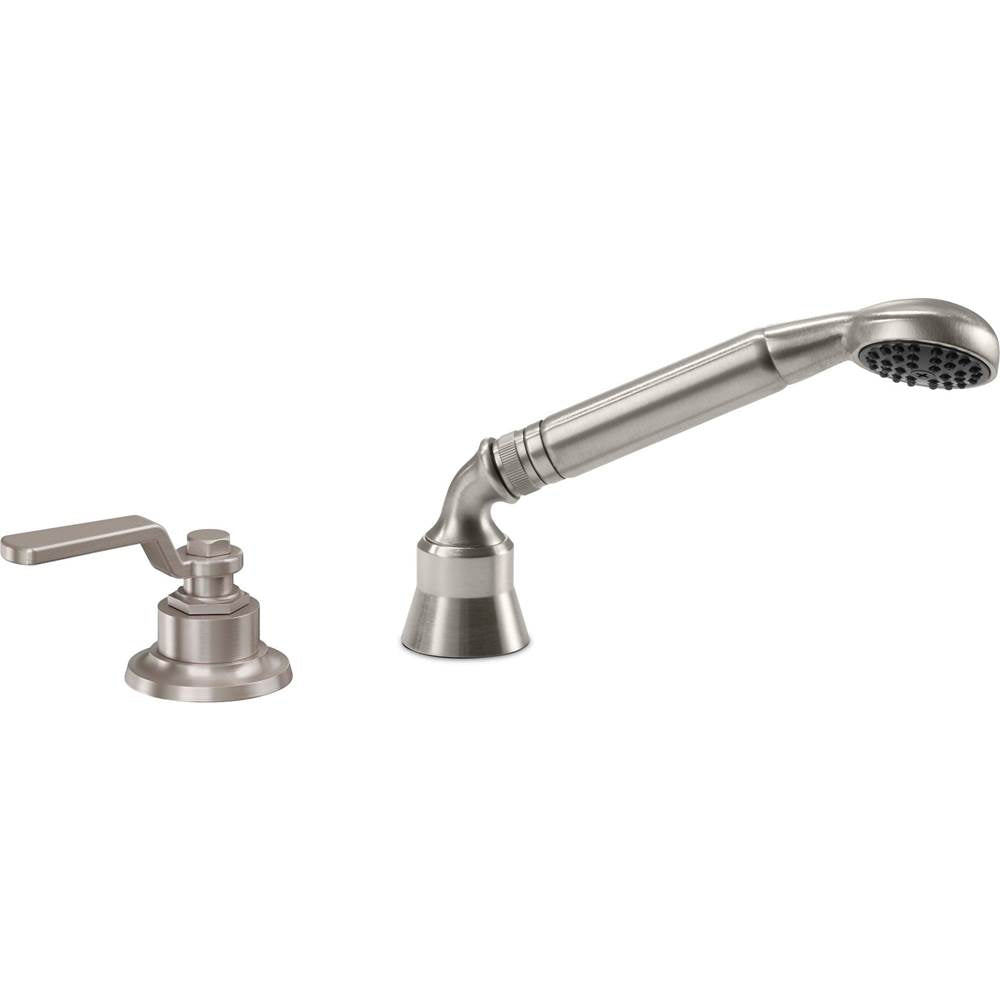 California Faucets - Complete Handshower & Diverter for Roman Tub - Gloss White