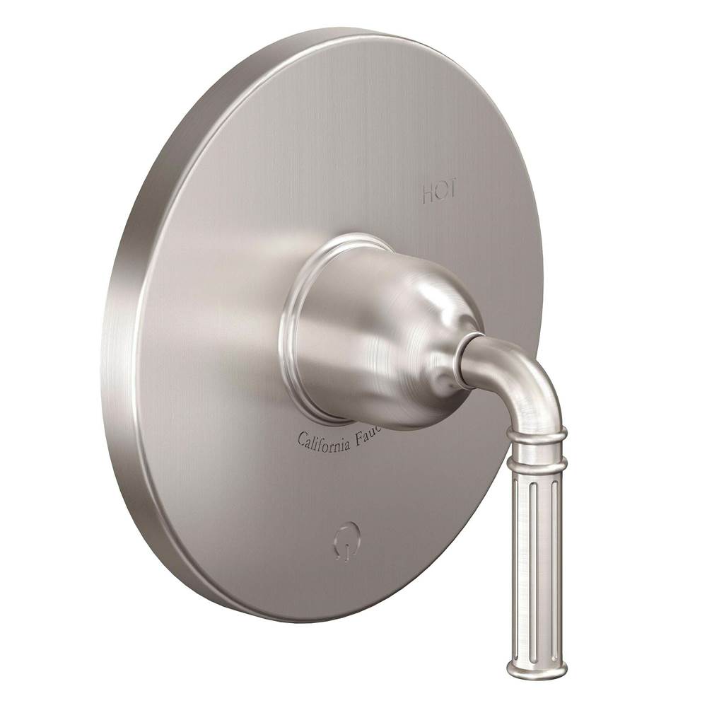 California Faucets - Pressure Balance Trim Only - Gloss White